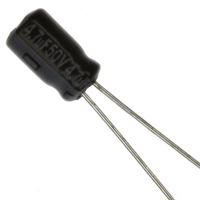 ECE-A1HKA4R7 by Panasonic Electronic Components - ALUMIN CAP 4.7UF 20% 50V RADIAL