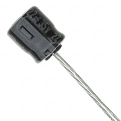 ECE-A1VKA220 by Panasonic Electronic Components - ALUMIN CAP 22UF 20% 35V RADIAL