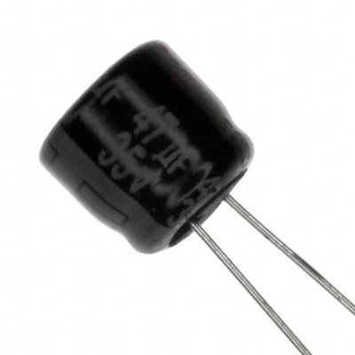 ECE-A1VKA470 by Panasonic Electronic Components - ALUMIN CAP 47UF 20% 35V RADIAL