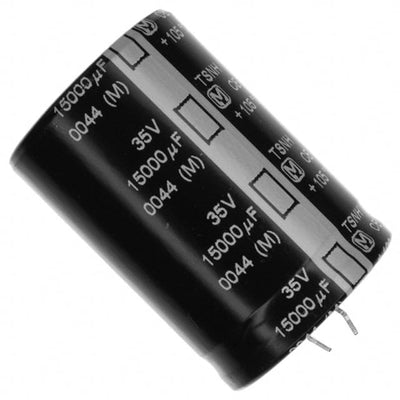 ECE-S1VG153Z by Panasonic Electronic Components - ALUMIN CAP 15000UF 20% 35V SNAP