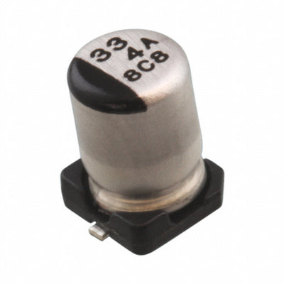 ECE-V0GA330R by Panasonic Electronic Components - ALUMIN CAP 33UF 20% 4V SMD