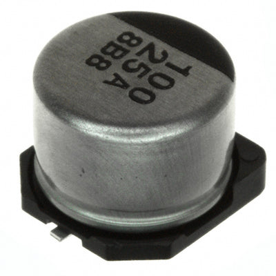 ECE-V1EA101UP by Panasonic Electronic Components - ALUMIN CAP 100UF 20% 25V SMD