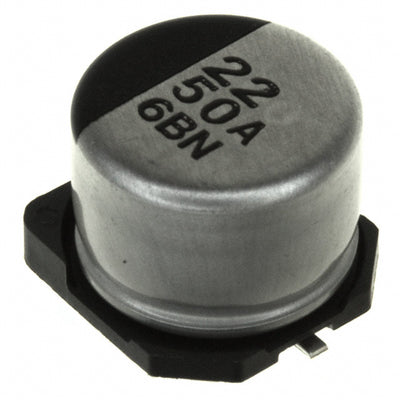 ECE-V1HA220P by Panasonic Electronic Components - ALUMIN CAP 22UF 20% 50V SMD