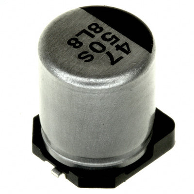 ECE-V1HA470XP by Panasonic Electronic Components - ALUMIN CAP 47UF 20% 50V SMD