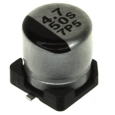 ECE-V1HA4R7SR by Panasonic Electronic Components - ALUMIN CAP 4.7UF 20% 50V SMD