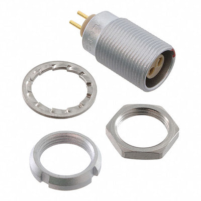 ECG.0B.302.CLN by LEMO - CONNECTOR RECPT FMALE 2POS GOLD SOLDER
