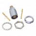 ECG.0B.302.CYM by LEMO - CONNECTOR RECPT FMALE 2POS GOLD CRIMP