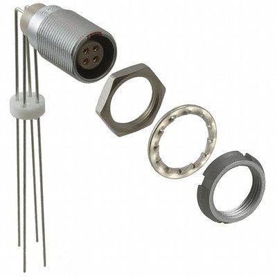 ECG.0B.304.CLV by LEMO - CONNECTOR RECPT FMALE 4POS GOLD SOLDER