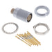 ECG.1B.308.CYM by LEMO - CONNECTOR RECPT FMALE 8POS GOLD CRIMP