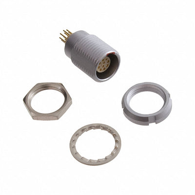 ECG.1B.310.CLN by LEMO - CONNECTOR RECPT FMALE 10POS GOLD SLDR