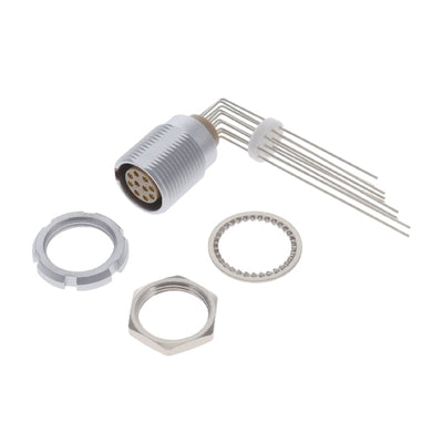 ECG.2B.310.CLV by LEMO - CONNECTOR RECPT FMALE 10POS GOLD SLDR