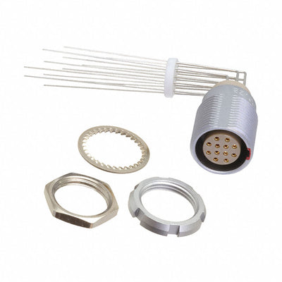 ECG.2B.312.CLV by LEMO - CONNECTOR RECPT FMALE 12POS GOLD SLDR