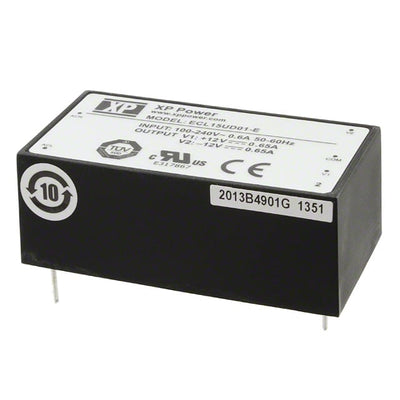 ECL15UD01-E by XP Power - AC/DC CONVERTER +/-12V 15W