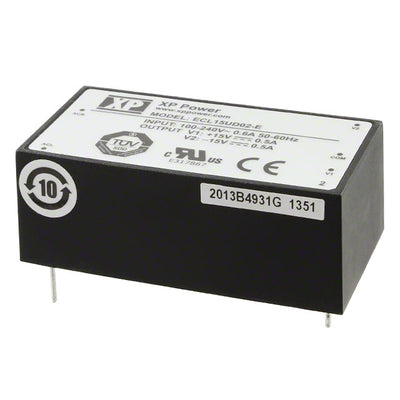 ECL15UD02-E by XP Power - AC/DC CONVERTER +/-15V 15W