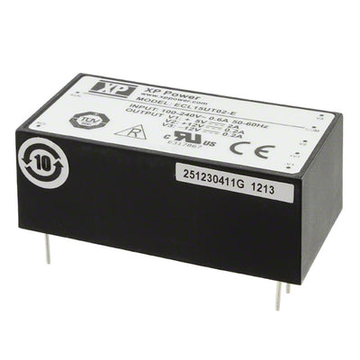 ECL15UT02-E by XP Power - AC/DC CONVERTER 5V +/-12V 15W
