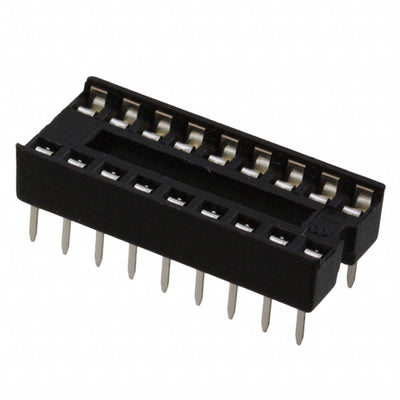 ED18DT by On Shore Technology Inc. - CONNECTOR IC DIP SOCKET 18POS TIN