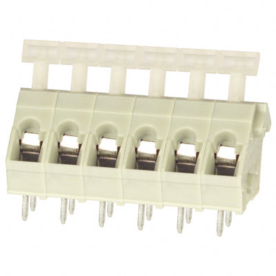 ED3001/6-KD by On Shore Technology Inc. - TERM BLOCK 6POS 45DEG 5MM PCB