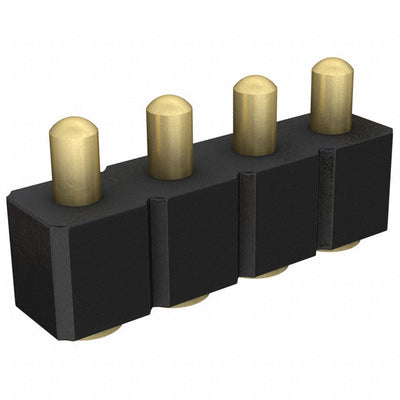 811-22-004-30-002101 by Mill-Max Manufacturing Corp. - CONNECTOR SPRING PISTON 4POS SMD