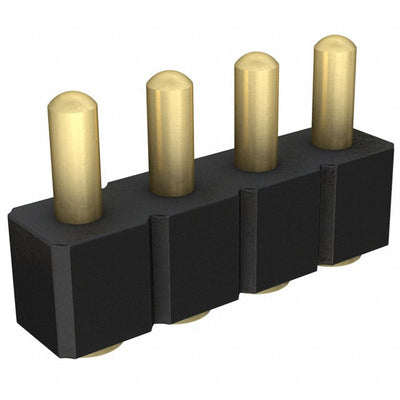 811-22-004-30-004101 by Mill-Max Manufacturing Corp. - CONNECTOR SPRING PISTON 4POS SMD