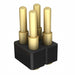 814-22-004-30-000101 by Mill-Max Manufacturing Corp. - CONNECTOR SPRING PISTON 4POS SMD
