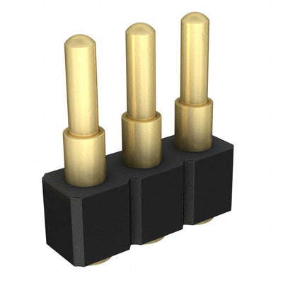 812-22-003-30-004101 by Mill-Max Manufacturing Corp. - CONNECTOR SPRING PISTON 3POS SMD
