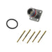 EDN.0M.305.XLM by LEMO - CONNECTOR RECPT FMALE 5POS GOLD CRIMP