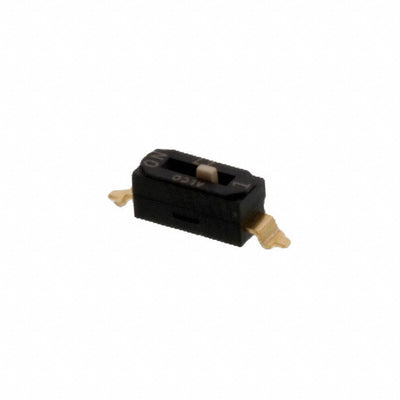 EDS01SGNNTR04Q by TE Connectivity ALCOSWITCH Switches - END STACK DIP 1P G RAISED T&R
