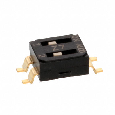 EDS02SGRNTU04Q by TE Connectivity ALCOSWITCH Switches - END STACK DIP 2P G RECESS TUBE