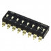 EDS08SGNNTR04Q by TE Connectivity ALCOSWITCH Switches - END STACK DIP 8P G RAISED T&R
