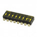 EDS08SNRSTU04Q by TE Connectivity ALCOSWITCH Switches - END STACK DIP 8P J RECESS SEAL T
