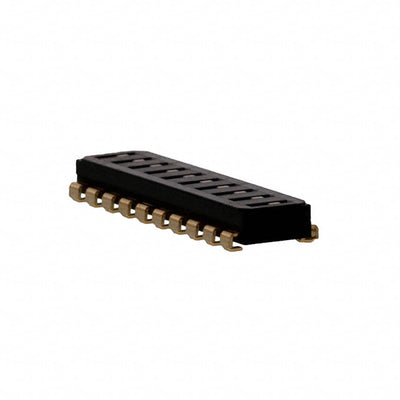 EDS10SNRNTR04Q by TE Connectivity ALCOSWITCH Switches - END STACK DIP 10P J RECESS T&R