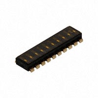 EDS10SNRSTR04Q by TE Connectivity ALCOSWITCH Switches - END STACK DIP 10P J RECESS SEAL