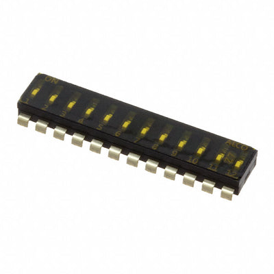 EDS12SNRSTU04Q by TE Connectivity ALCOSWITCH Switches - END STACK DIP 12P J RECESS SEAL