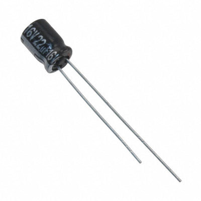 EEA-GA1C220 by Panasonic Electronic Components - ALUMIN CAP 22UF 20% 16V RADIAL