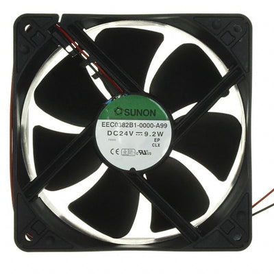 EEC0382B1-000U-A99 by Sunon Fans - FAN AXIAL 120X38MM 24VDC WIRE