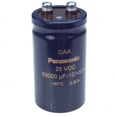 EEG-A1E683FHE by Panasonic Electronic Components - ALUMIN CAP 68000UF 20% 25V SCREW