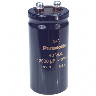 EEG-A1G133FKE by Panasonic Electronic Components - ALUMIN CAP 13000UF 20% 40V SCREW