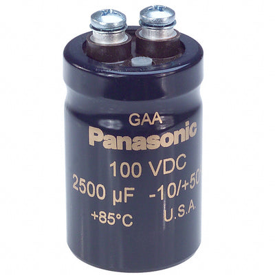 EEG-A2A252CCE by Panasonic Electronic Components - ALUMIN CAP 2500UF 20% 100V SCREW