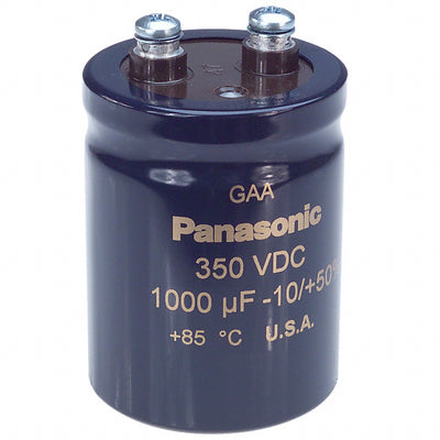 EEG-A2V102FEE by Panasonic Electronic Components - ALUMIN CAP 1000UF 20% 350V SCREW
