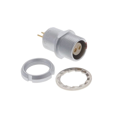 EEG.0B.302.CLN by LEMO - CONNECTOR RECPT FMALE 2POS GOLD SOLDER