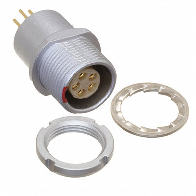 EEG.0B.305.CLN by LEMO - CONNECTOR RECPT FMALE 5POS GOLD SOLDER