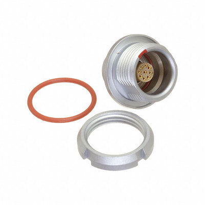 EEG.0K.309.CLL by LEMO - CONNECTOR RECPT FMALE 9P GOLD SLDR CUP