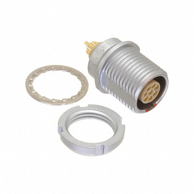 EEG.1B.308.CLL by LEMO - CONNECTOR RECPT FMALE 8P GOLD SLDR CUP