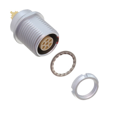 EEG.1B.307.CLL by LEMO - CONNECTOR RECPT FMALE 7P GOLD SLDR CUP