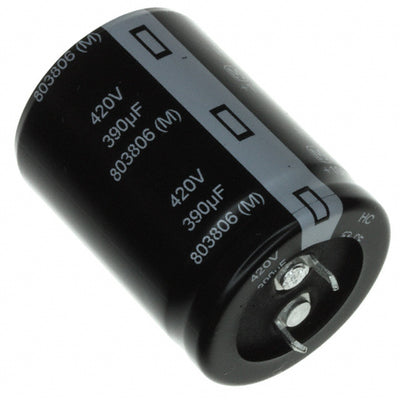 EET-HC2S391KA by Panasonic Electronic Components - ALUMIN CAP 390UF 20% 420V SNAP