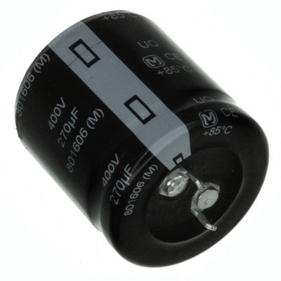 EET-UQ2G271KA by Panasonic Electronic Components - ALUMIN CAP 270UF 20% 400V SNAP