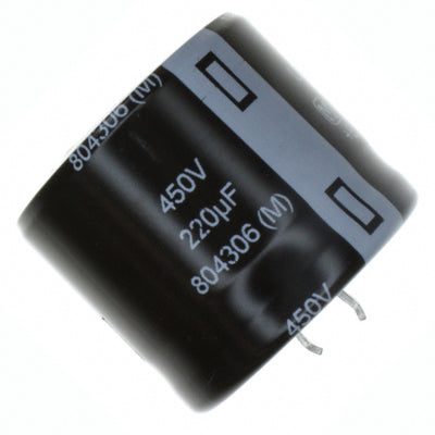 EET-UQ2W221KF by Panasonic Electronic Components - ALUMIN CAP 220UF 20% 450V SNAP