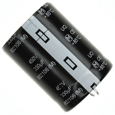 EET-UQ2W331KA by Panasonic Electronic Components - ALUMIN CAP 330UF 20% 450V SNAP