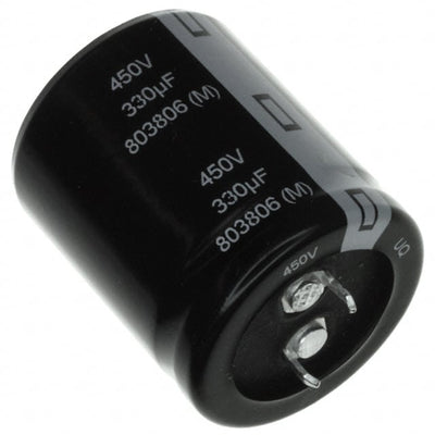 EET-UQ2W331KF by Panasonic Electronic Components - ALUMIN CAP 330UF 20% 450V SNAP