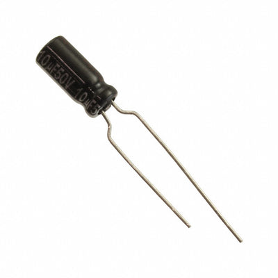 EEU-EB1H100SB by Panasonic Electronic Components - ALUMIN CAP 10UF 20% 50V RADIAL